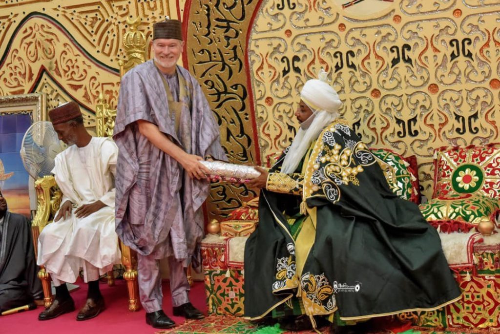 Emir Sanusi Hosts EU Ambassador with Mini Durbar, Seeks Stronger Support for Kano